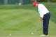 MEDINAH, IL - SEPTEMBER 28: Tiger Woods of the USA team chips on the first hole during the Morning Foursome Matches for The 39th Ryder Cup at Medinah Country Club on September 28, 2012 in Medinah, Illinois. (Photo by Andy Lyons/Getty Images)