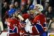 David Desharnais (from left), Max Pacioretty, and Carey Price of the Montreal Canadiens.