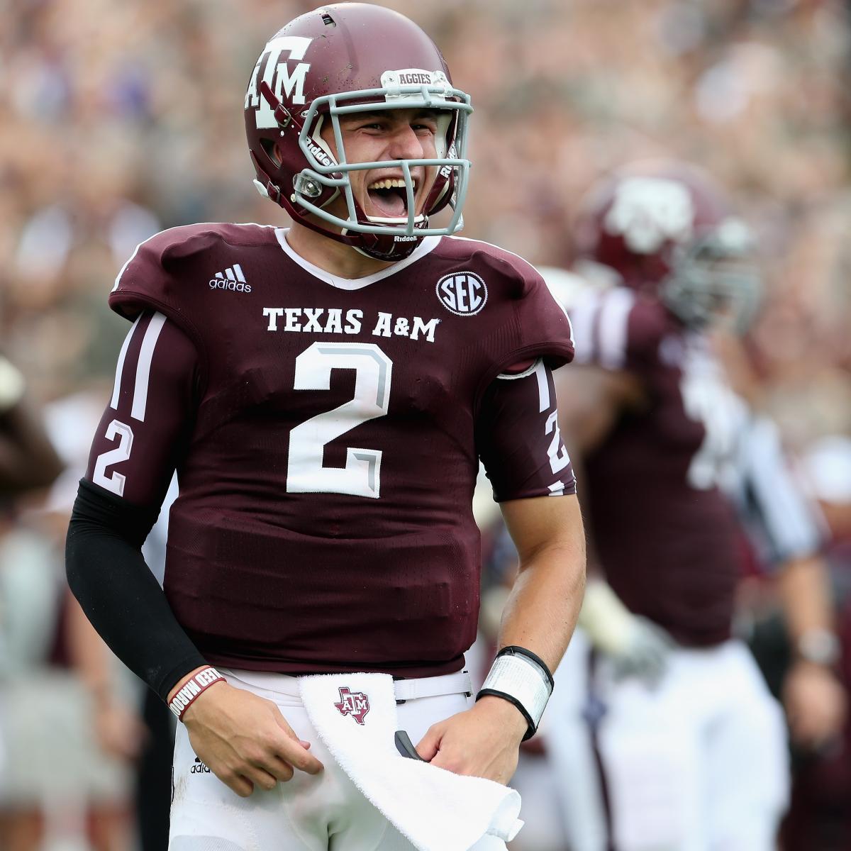 Johnny Manziel Texas A&M QB's Big Day Proves Aggies Can Compete in the