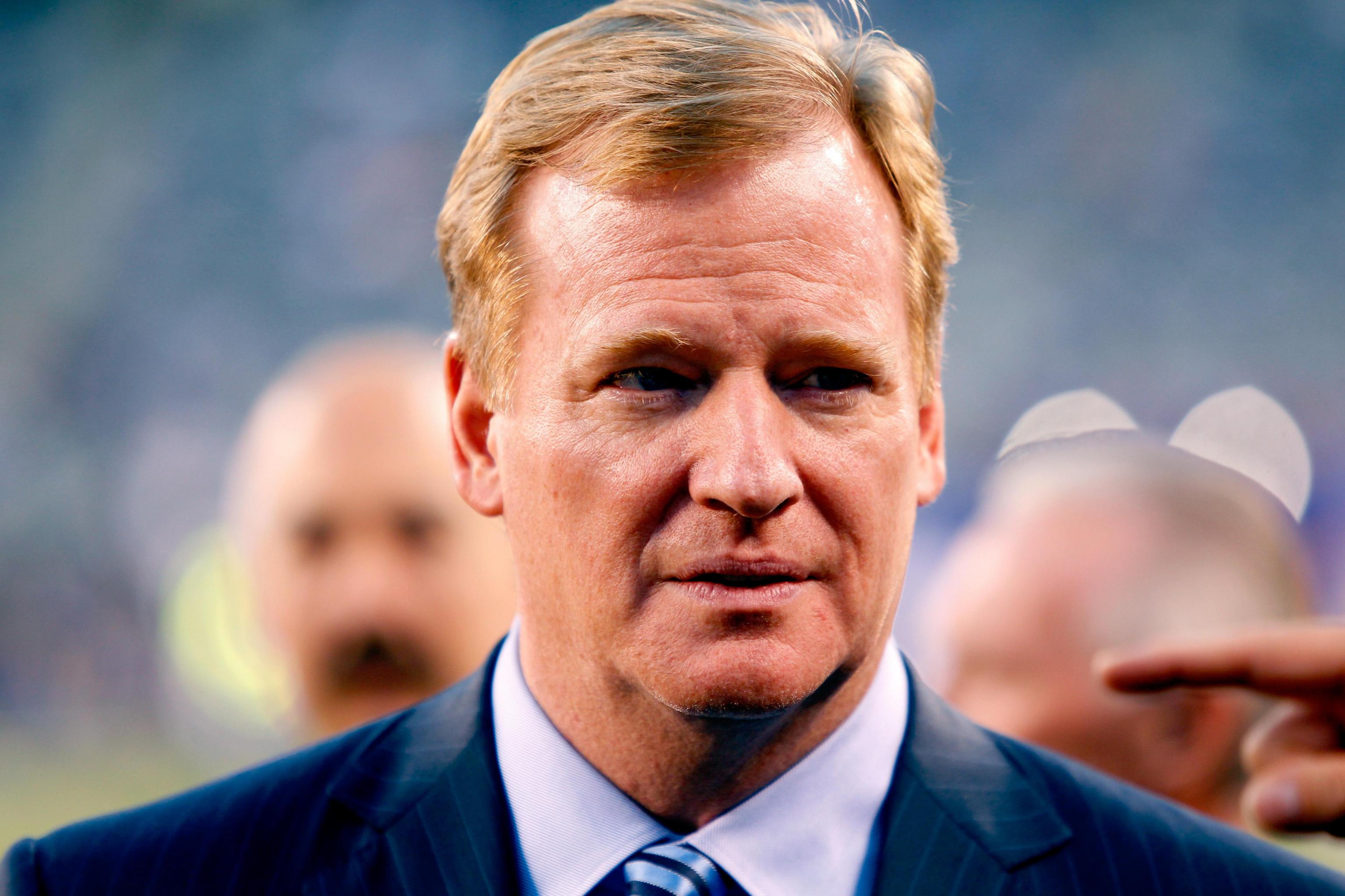 Roger Goodell: NFL commissioner remains steadfast over not