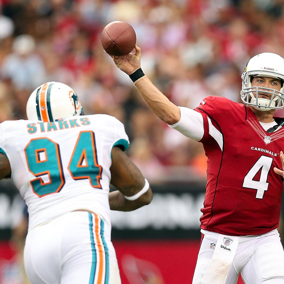 Dolphins vs. Cardinals Kolb Comes Through Late as Dolphins Defeat