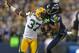SEATTLE, WA - SEPTEMBER 24: Cornerback Sam Shields #37 of the Green Bay Packers is called for pass interference against wide receiver Sidney Rice #18 of the Seattle Seahawks at CenturyLink Field on September 24, 2012 in Seattle, Washington. The Seahawks defeated the Packers 14-12. (Photo by Otto Greule Jr/Getty Images)