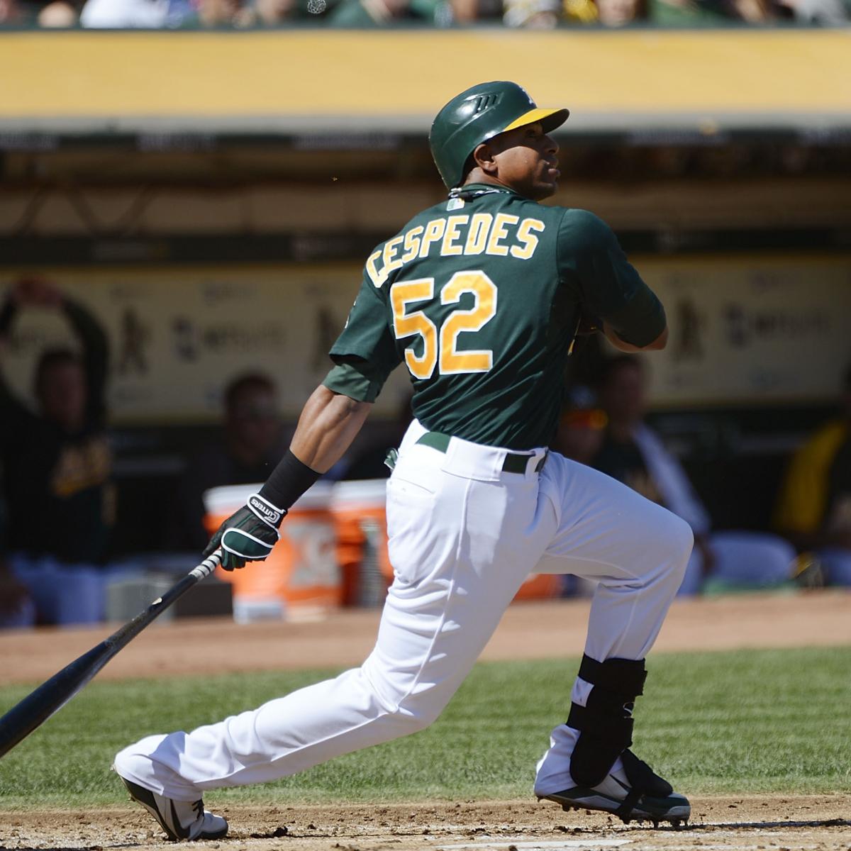 Oakland Athletics: Can Yoenis Cespedes Carry the A's in the Playoffs? | News, Scores, Highlights