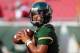 TAMPA, FL - SEPTEMBER 29: Quarterback B. J. Daniels #7 of the South Florida Bulls warms up for play against the Florida State Seminoles September 29, 2012 at Raymond James Stadium in Tampa, Florida. ( Photo by Al Messerschmidt/Getty Images)