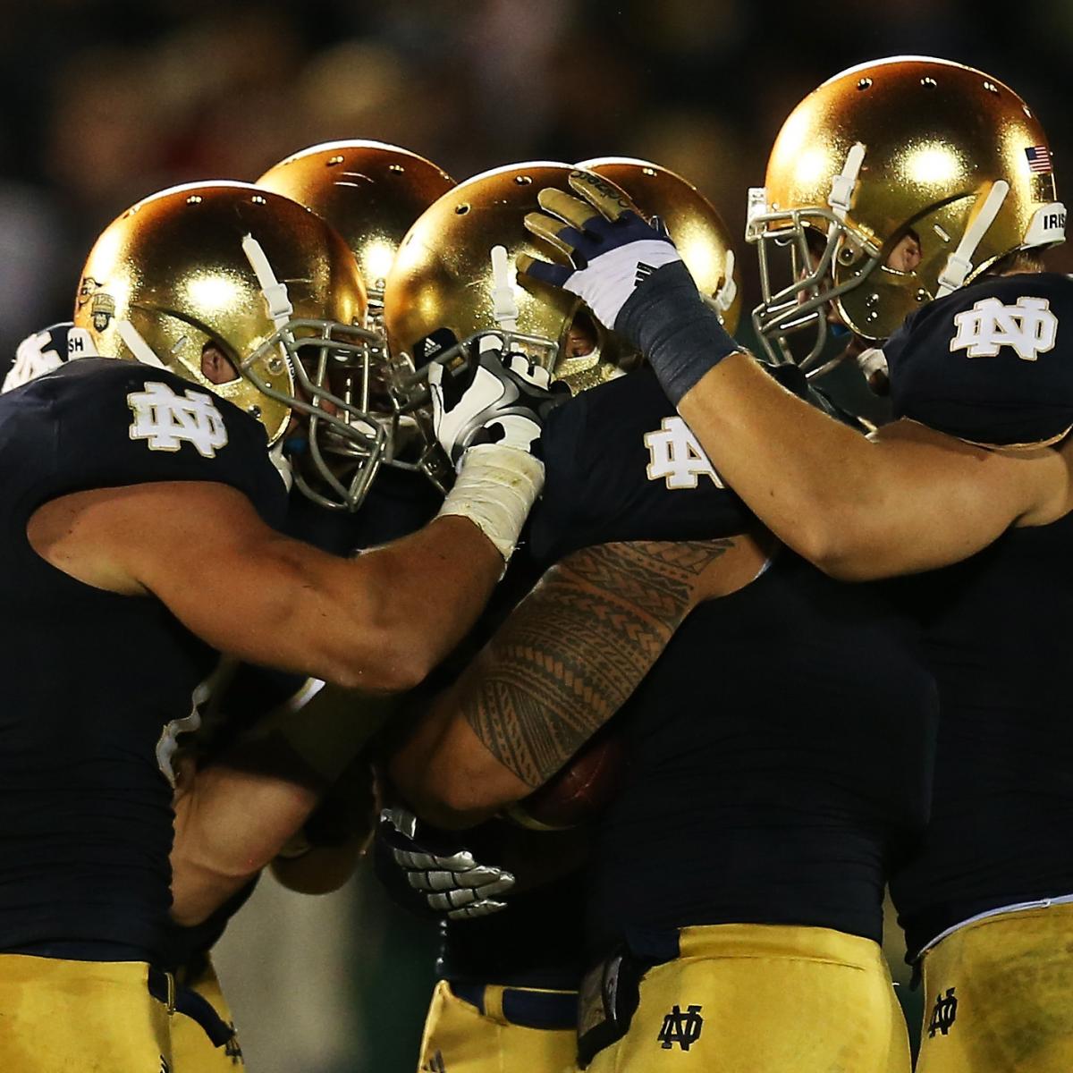 Notre Dame Football 5 Players Who Will Carry Irish to BCS Bowl News