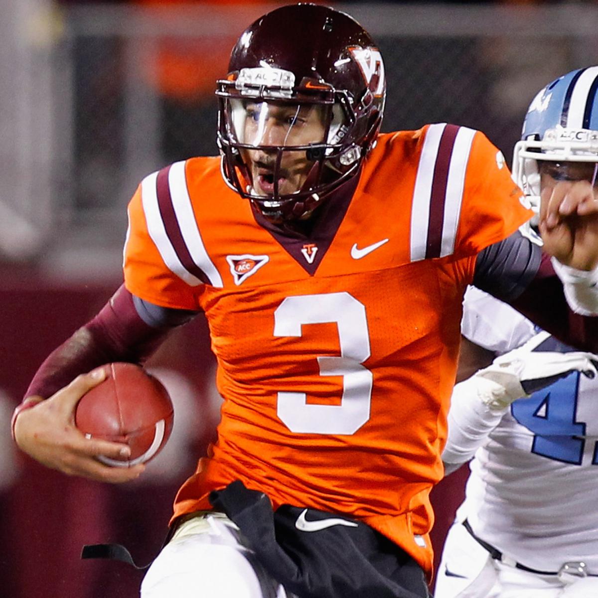 Virginia Tech vs. North Carolina TV Schedule, Live Stream, Game Time