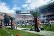 CHICAGO, IL - SEPTEMBER 23: Members of the Chicago Bears run onto the field before taking on the St. Louis Rams at Soldier Field on September 23, 2012 in Chicago, Illinois. The Bears defeated the Rams 23-6. (Photo by Jonathan Daniel/Getty Images)