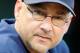 BALTIMORE, MD - SEPTEMBER 28: Manager Terry Francona #47 of the Boston Red Sox watches batting practice before the game against the Baltimore Orioles at Oriole Park at Camden Yards on September 28, 2011 in Baltimore, Maryland. (Photo by Greg Fiume/Getty Images)