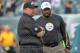 Andy Reid and Mike Tomlin frequently meet during the preseason, but they'll match wits for real on Sunday.