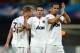 CLUJ-NAPOCA, ROMANIA - OCTOBER 02: Robin van Persie and Rio Ferdinand of Manchester United thank the support after the UEFA Champions League Group H match between CFR 1907 Cluj and Manchester United at the Constantin Radulescu Stadium on October 2, 2012 in Cluj-Napoca, Romania. (Photo by Julian Finney/Getty Images)