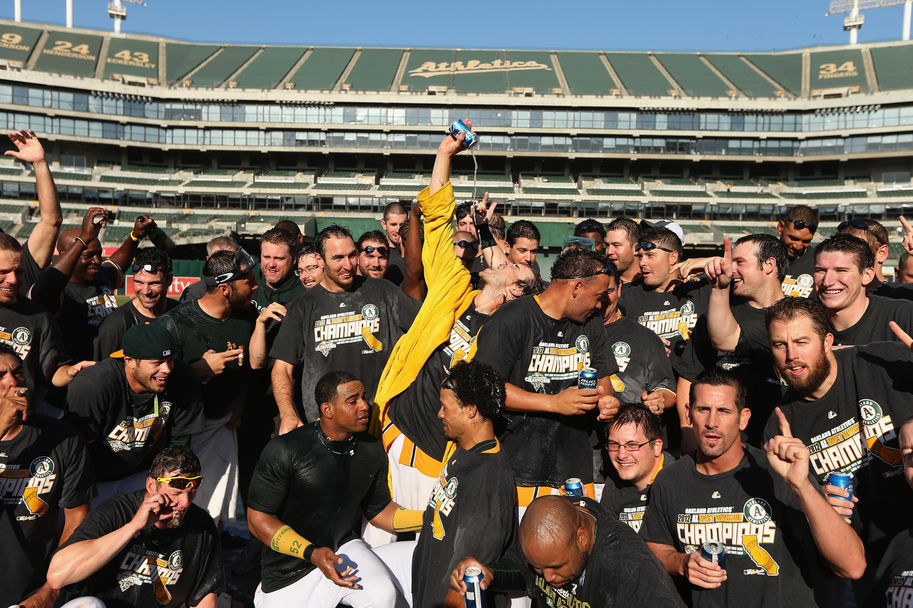 Oakland A's fans cheered like they won the World Series after