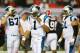 ATLANTA, GA - SEPTEMBER 30: Cam Newton #1 of the Carolina Panthers reacts after being sacked on the final play of the game against the Atlanta Falcons at Georgia Dome on September 30, 2012 in Atlanta, Georgia. (Photo by Kevin C. Cox/Getty Images)