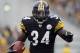 PITTSBURGH, PA - DECEMBER 24: Rashard Mendenhall #34 of the Pittsburgh Steelers carries the ball against the St. Louis Rams during the game on December 24, 2011 at Heinz Field in Pittsburgh, Pennsylvania. The Steelers won 27-0. (Photo by Justin K. Aller/Getty Images)