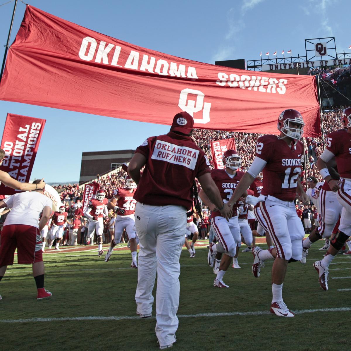 Oklahoma vs. Texas Tech Sooners a Lock to Earn First Big 12 Win at Red