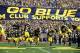 ANN ARBOR, MI - SEPTEMBER 15: Denard Robinson #16 of the University of Michigan Wolverines leads his team to the field before a Big Ten College football game against the Univerity of Massachusetts Minutemen at Michigan Stadium on September 15, 2012 in Ann Arbor, Michigan. (Photo by Dave Reginek/Getty Images)