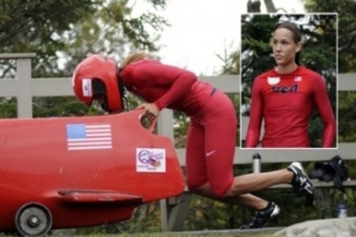 Olympic Hurdler Lolo Jones Tries out for US Bobsled Team News Scores