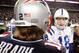 Nov 21, 2010; Foxboro, MA, USA; Indianapolis Colts quarterback Peyton Manning (18) shakes hands with New England Patriots quarterback Tom Brady (12) following the game at Gillette Stadium. The Patriots defeated the Colts 31-28. Mandatory Credit: Stew Milne-US PRESSWIRE