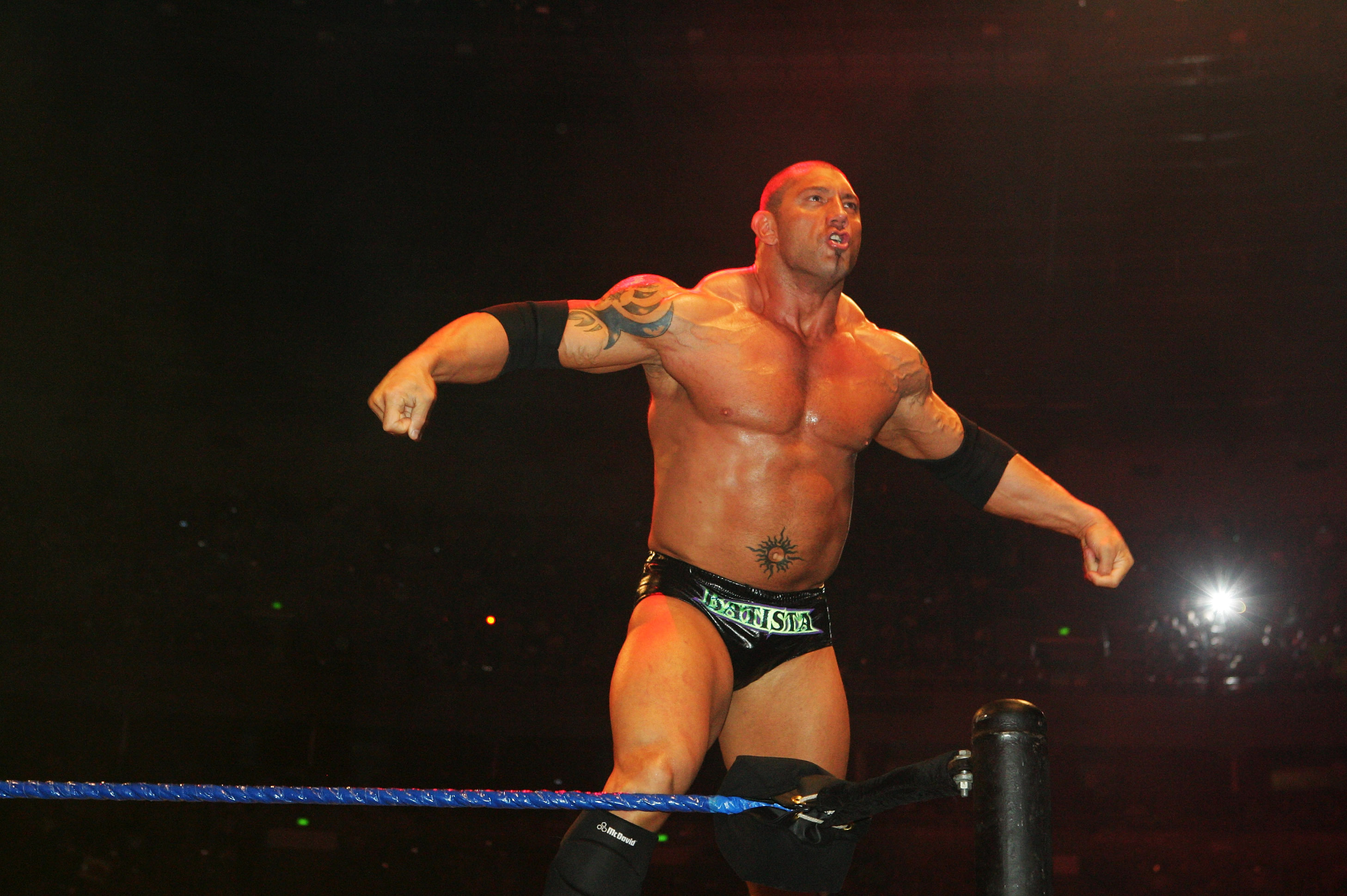 Former WWE Star Dave 'Batista' Bautista Embarrasses Himself, Sport