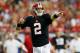 ATLANTA, GA - SEPTEMBER 30: Matt Ryan #2 of the Atlanta Falcons looks to the officials for a call against the Carolina Panthers at Georgia Dome on September 30, 2012 in Atlanta, Georgia. (Photo by Kevin C. Cox/Getty Images)