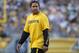 PITTSBURGH, PA - SEPTEMBER 16: Troy Polamalu #43 of the Pittsburgh Steelers walks off the field after a time out against the New York Jets during the game on September 16, 2012 at Heinz Field in Pittsburgh, Pennsylvania. The Steelers defeated the Jets 27-10. (Photo by Justin K. Aller/Getty Images)