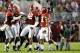 TUSCALOOSA, AL - SEPTEMBER 29: Adrian Hubbard #42 of the Alabama Crimson Tide celebrates after tackling Bo Wallace #14 of the Mississippi Rebels at Bryant-Denny Stadium on September 29, 2012 in Tuscaloosa, Alabama. (Photo by Kevin C. Cox/Getty Images)