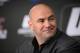 August 11, 2012; Denver, CO, USA; UFC president Dana White talks during the press conference following UFC 150 at the Pepsi Center. Mandatory Credit: Ron Chenoy-US PRESSWIRE