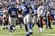 EAST RUTHERFORD, NJ - SEPTEMBER 16: Jason Pierre-Paul #90 of the New York Giants reacts against the Tampa Bay Buccaneers during a game at MetLife Stadium on September 16, 2012 in East Rutherford, New Jersey. (Photo by Jeff Zelevansky/Getty Images)