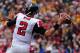 LANDOVER, MD - OCTOBER 07: Quarterback Matt Ryan #2 of the Atlanta Falcons throws against the Washington Redskins in the third quarter at FedExField on October 7, 2012 in Landover, Maryland. The Atlanta Falcons won, 24-17. (Photo by Patrick Smith/Getty Images)