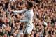 LONDON, ENGLAND - OCTOBER 07: Aaron Lennon of Tottenham Hotspur celebrates scoring their second goal during the Barclays Premier League match between Tottenham Hotspur and Aston Villa at White Hart Lane on October 7, 2012 in London, England. (Photo by Shaun Botterill/Getty Images)