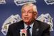 ORLANDO, FL - FEBRUARY 25: NBA Commissioner David Stern answers questions at a press conference prior to All-Star Saturday NIghtduring 2012 NBA All-Star Weekend at Amway Center on February 25, 2012 in Orlando, Florida. NOTE TO USER: User expressly acknowledges and agrees that, by downloading and or using this photograph, User is consenting to the terms and conditions of the Getty Images License Agreement. (Photo by Ronald Martinez/Getty Images)