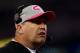 EAST RUTHERFORD, NJ - OCTOBER 08: Head coach Rex Ryan of the New York Jets reacts as he coaches against the Houston Texans at MetLife Stadium on October 8, 2012 in East Rutherford, New Jersey. (Photo by Elsa/Getty Images)