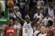 BOSTON, MA - MAY 26: Kevin Garnett #5 of the Boston Celtics reacts in the fourth against the Philadelphia 76ers during Game Seven of the Eastern Conference Semifinals during the 2012 NBA Playoffs on May 26, 2012 at TD Garden in Boston, Massachusetts. NOTE TO USER: User expressly acknowledges and agrees that, by downloading and or using this photograph, User is consenting to the terms and conditions of the Getty Images License Agreement. (Photo by Jim Rogash/Getty Images)