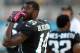 Oct 7, 2012; Jacksonville, FL, USA; Jacksonville Jaguars wide receiver Justin Blackmon (14) watches the jumbotron during the third quarter against the Chicago Bears at EverBank Field. Mandatory Credit: Jake Roth-US PRESSWIRE
