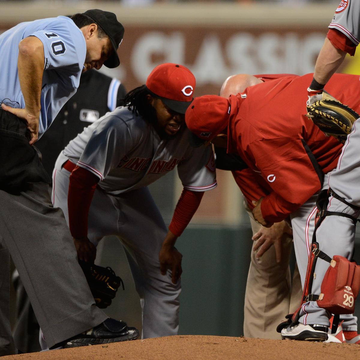Cincinnati Reds Should Be Worried About Johnny Cueto's Injury News