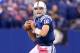 INDIANAPOLIS, IN - OCTOBER 07: Andrew Luck #12 of the Indianapolis Colts throws a pass during the NFL game against the Green Bay Packers at Lucas Oil Stadium on October 7, 2012 in Indianapolis, Indiana. (Photo by Andy Lyons/Getty Images)