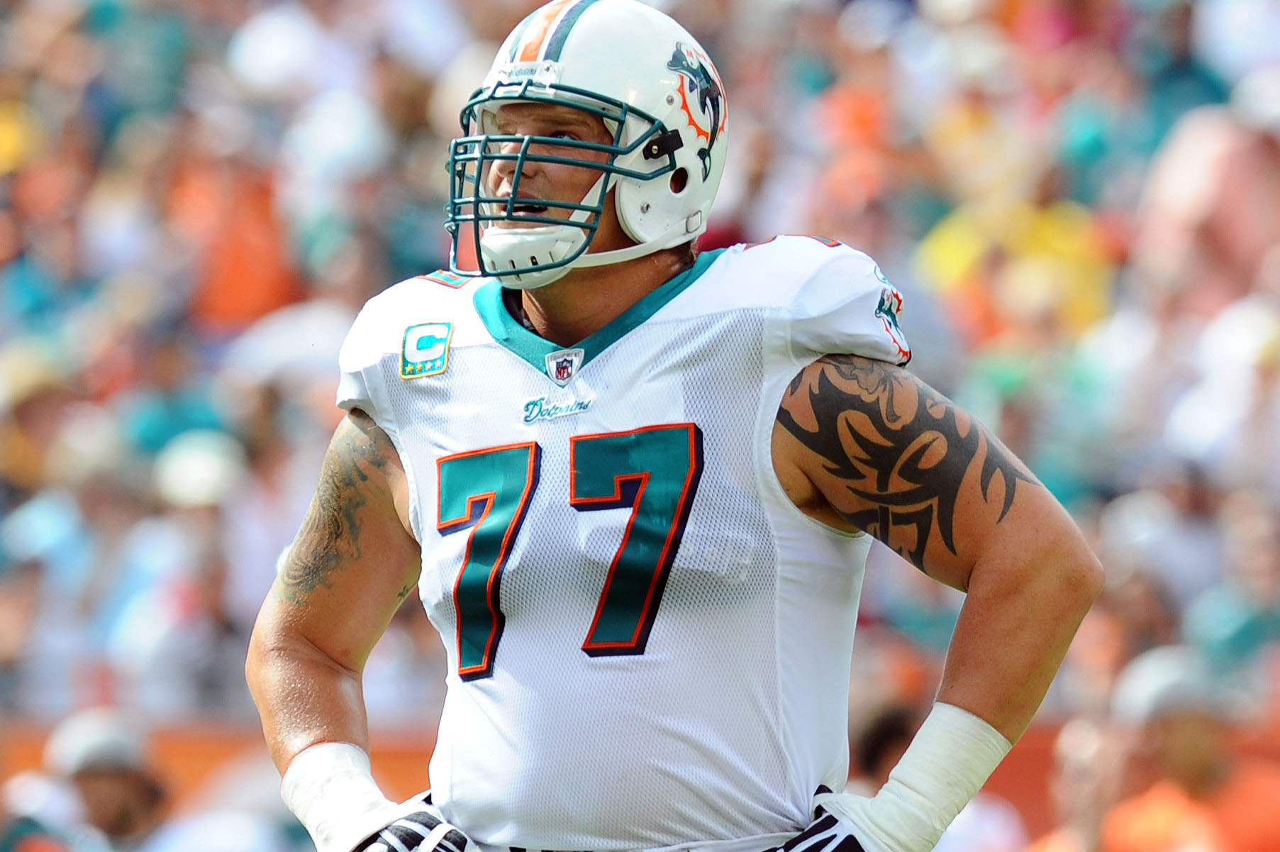 Dolphins GM Jeff Ireland says re-signing Jake Long 'complicated'