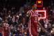 PORTLAND, OR - MARCH 15: Daniel Mullings #23 of the New Mexico State Aggies walks off the court after the Indiana Hoosiers win 79-66 in the second round of the 2012 NCAA men's basketball tournament at Rose Garden Arena on March 15, 2012 in Portland, Oregon. (Photo by Jed Jacobsohn/Getty Images)