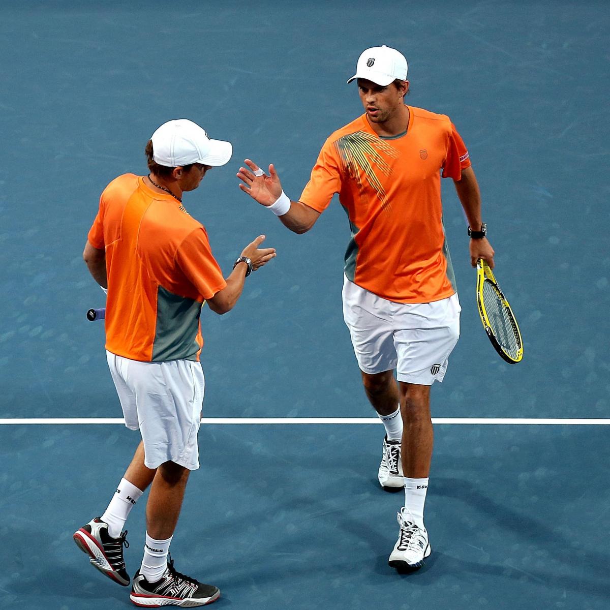 Men's Tennis: Bryan Brothers Continue to Break Doubles ...