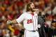 WASHINGTON, DC - OCTOBER 11: Jayson Werth #28 of the Washington Nationals celebrates after he hit a solo game-winning walk-off home run in the bottom of th eninth inning to beat the St. Louis Cardinals 2-1 during Game Four of the National League Division Series at Nationals Park on October 11, 2012 in Washington, DC. (Photo by Rob Carr/Getty Images)