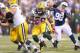 INDIANAPOLIS, IN - OCTOBER 07: Alex Green #20 of the Green Bay Packers runs with the ball during the NFL game against the Indianapolis Colts at Lucas Oil Stadium on October 7, 2012 in Indianapolis, Indiana. (Photo by Andy Lyons/Getty Images)