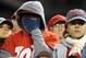 Oct 12, 2012; Washington, DC, USA; Washington Nationals fans react after the St. Louis Cardinals took a 9 - 7 lead during the ninth inning of game five of the 2012 NLDS at Nationals Park. Mandatory Credit: Brad Mills-US PRESSWIRE