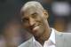 ONTARIO, CA - OCTOBER 10: Kobe Bryant #24 of the Los Angeles Lakers smiles as he remains in street clothes for the game with the Portland Trail Blazers at Citizens Business Bank Arena on October 10, 2012 in Ontario, California. NOTE TO USER: User expressly acknowledges and agrees that, by downloading and or using this photograph, User is consenting to the terms and conditions of the Getty Images License Agreement. (Photo by Stephen Dunn/Getty Images)