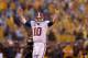 COLUMBIA, MO - OCTOBER 13: Quarterback AJ McCarron #10 of the Alabama Crimson Tide celebrates after Alabama scored a touchdwon during the 1st half of the game against the Missouri Tigers at Faurot Field/Memorial Stadium on October 13, 2012 in Columbia, Missouri. (Photo by Jamie Squire/Getty Images)