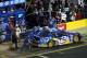 CONCORD, NC - OCTOBER 13: Brad Keselowski, driver of the #2 Miller Lite Dodge, pits during the NASCAR Sprint Cup Series Bank of America 500 at Charlotte Motor Speedway in Concord, North Carolina. (Photo by Streeter Lecka/Getty Images)