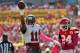 October 14, 2012; Tampa, FL, USA; Tampa Bay Buccaneers wide receiver Tiquan Underwood (11) reacts after he got first down during the first quarter against the Kansas City Chiefs at Raymond James Stadium. Mandatory Credit: Kim Klement-US PRESSWIRE