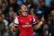 LONDON, ENGLAND - SEPTEMBER 26: Olivier Giroud of Arsenal celebrates scoring their first goal during the Capital One Cup third round match between Arsenal and Coventry City at Emirates Stadium on September 26, 2012 in London, England. (Photo by Julian Finney/Getty Images)
