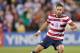 COLUMBUS, OH - SEPTEMBER 11: Clint Dempsey #8 of the U.S. National Team controls the ball against Jamaica on September 11, 2012 at Crew Stadium in Columbus, Ohio. (Photo by Jamie Sabau/Getty Images)