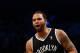 NEW YORK, NY - OCTOBER 15: Deron Williams #8 of the Brooklyn Nets reacts after he is called for a charging foul in the fourth quarter against Washington Wizards are separated after a scuffle during a preseason game at the Barclays Center on October 15, 2012 in the Brooklyn borough of New York City. The Brooklyn Nets defeated the Washington Wizards 98-88. NOTE TO USER: User expressly acknowledges and agrees that, by downloading and/or using this photograph, user is consenting to the terms and conditions of the Getty Images License Agreement. (Photo by Elsa/Getty Images)