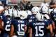 STATE COLLEGE, PA - SEPTEMBER 15: The Penn State Nittany Lions gather before the start of their game against the Navy Midshipmen at Beaver Stadium on September 15, 2012 in State College, Pennsylvania. (Photo by Rob Carr/Getty Images)