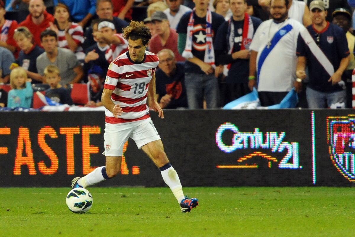 Graham Zusi Looks "At Home" with United States Men's National Team